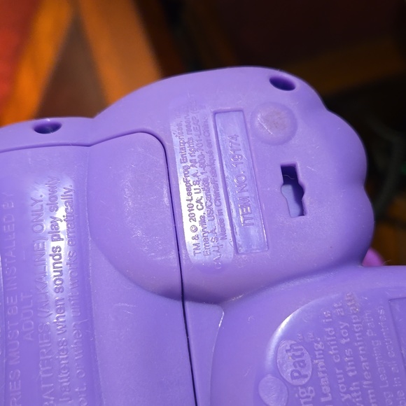 LeapFrog Lettersaurus Dinosaur Alphabet Learning Toy-ABCs-Colors-Music-see video - Picture 10 of 14